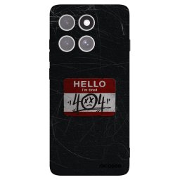 Fekete szilikon tok az alábbi mobiltelefonokra Motorola Edge 60 Pro - HELLO 404