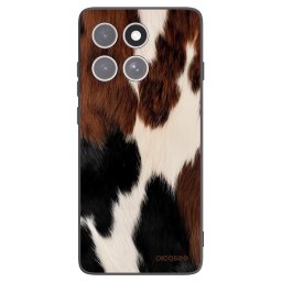 Fekete szilikon tok az alábbi mobiltelefonokra Motorola Edge 60 Pro - Rodeo