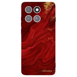 Fekete szilikon tok az alábbi mobiltelefonokra Motorola Edge 60 Pro - Red