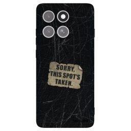 Fekete szilikon tok az alábbi mobiltelefonokra Motorola Edge 60 Pro - SORRY