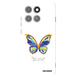 Fekete szilikon tok az alábbi mobiltelefonokra Motorola Edge 60 Pro - Diamanty White