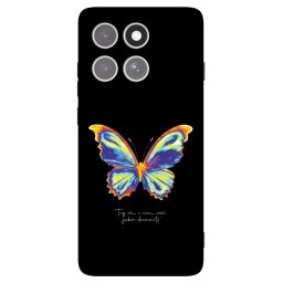 Fekete szilikon tok az alábbi mobiltelefonokra Motorola Edge 60 Pro - Diamanty Black