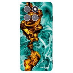 Fekete szilikon tok az alábbi mobiltelefonokra Motorola Edge 60 Pro - Goldsky