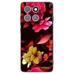 Fekete szilikon tok az alábbi mobiltelefonokra Motorola Edge 60 Pro - Dark Peonny