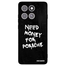 Fekete szilikon tok az alábbi mobiltelefonokra Motorola Edge 60 Pro - Black Dollar