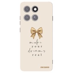 Fekete szilikon tok az alábbi mobiltelefonokra Motorola Edge 60 Pro - Golden Dream