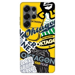Fashion Case PowerShare pro Samsung Galaxy S25 Ultra 5G - OKTAGON - Logo Archive