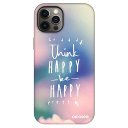 Fashion Case MagSafe Apple iPhone 12 - Think happy be happy