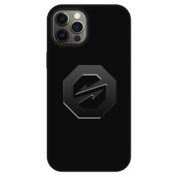 Fashion Case MagSafe Apple iPhone 12 - OKTAGON - Stealth Logo