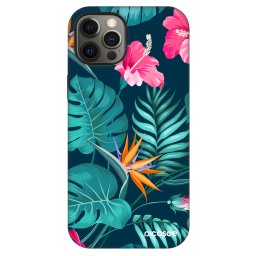 Fashion Case MagSafe Apple iPhone 12 Pro - Pink Monstera