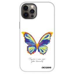 Fashion Case MagSafe Apple iPhone 12 Pro - Diamanty White