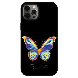 Fashion Case MagSafe Apple iPhone 12 Pro - Diamanty Black