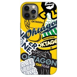 Fashion Case MagSafe Apple iPhone 12 Pro - OKTAGON - Logo Archive