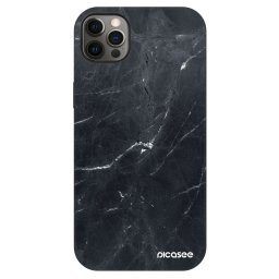 Fashion Case MagSafe Apple iPhone 12 Pro Max - Black marble