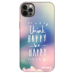 Fashion Case MagSafe Apple iPhone 12 Pro Max - Think happy be happy