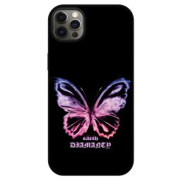 Fashion Case MagSafe Apple iPhone 12 Pro Max - Diamanty Purple