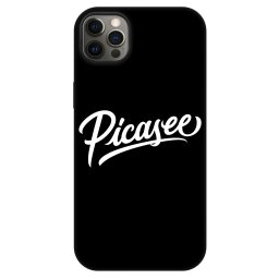 Fashion Case MagSafe Apple iPhone 12 Pro Max - Picasee - old logo - white