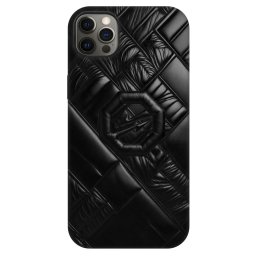 Fashion Case MagSafe Apple iPhone 12 Pro Max - OKTAGON - Puffer Blackout
