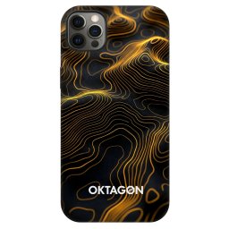 Fashion Case MagSafe Apple iPhone 12 Pro Max - OKTAGON - Fightflow Abstract