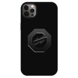 Fashion Case MagSafe Apple iPhone 12 Pro Max - OKTAGON - Stealth Logo