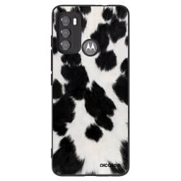 Fekete szilikon tok az alábbi mobiltelefonokra Motorola Edge 60 5G - Black Moo