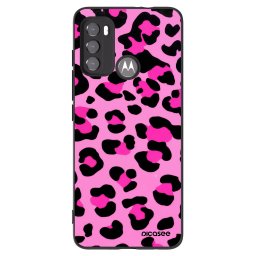Fekete szilikon tok az alábbi mobiltelefonokra Motorola Edge 60 5G - Pink Tiger
