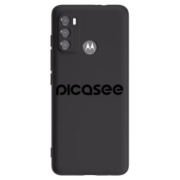 Fekete szilikon tok az alábbi mobiltelefonokra Motorola Edge 60 5G - Picasee - new logo - black