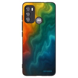 Fekete szilikon tok az alábbi mobiltelefonokra Motorola Edge 60 5G - Solar