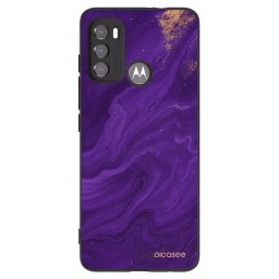 Fekete szilikon tok az alábbi mobiltelefonokra Motorola Edge 60 5G - Purple
