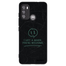 Fekete szilikon tok az alábbi mobiltelefonokra Motorola Edge 60 5G - LEFT A MARK