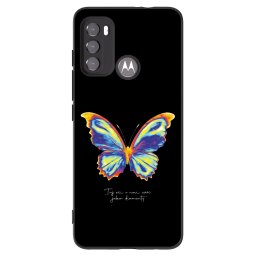 Fekete szilikon tok az alábbi mobiltelefonokra Motorola Edge 60 5G - Diamanty Black