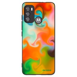 Fekete szilikon tok az alábbi mobiltelefonokra Motorola Edge 60 5G - Juice