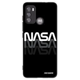 Fekete szilikon tok az alábbi mobiltelefonokra Motorola Edge 60 5G - NASA Triple