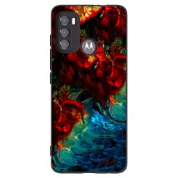 Fekete szilikon tok az alábbi mobiltelefonokra Motorola Edge 60 5G - Universe