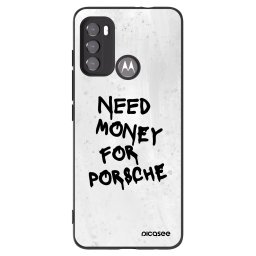 Fekete szilikon tok az alábbi mobiltelefonokra Motorola Edge 60 5G - White Dollar