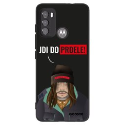 Fekete szilikon tok az alábbi mobiltelefonokra Motorola Edge 60 5G - Bezďák