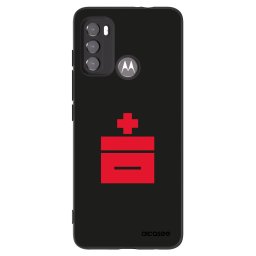 Fekete szilikon tok az alábbi mobiltelefonokra Motorola Edge 60 5G - Le Plastenciaga