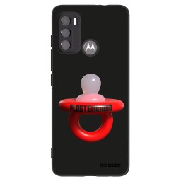 Fekete szilikon tok az alábbi mobiltelefonokra Motorola Edge 60 5G - Le Dudel