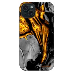 Fashion Case MagSafe Apple iPhone 14 Plus - Black Gold
