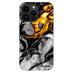 Fashion Case MagSafe Apple iPhone 14 Pro Max - Black Gold 2