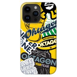 Fashion Case MagSafe Apple iPhone 14 Pro Max - OKTAGON - Logo Archive