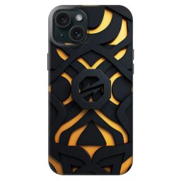 Fashion Case MagSafe Apple iPhone 15 Plus - OKTAGON - Impact Abstract