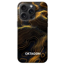 Fashion Case MagSafe Apple iPhone 15 Pro - OKTAGON - Fightflow Abstract