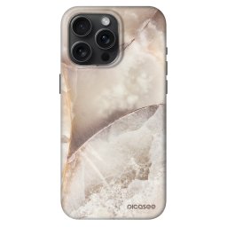 Fashion Case MagSafe Apple iPhone 15 Pro Max - Cream marble