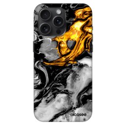 Fashion Case MagSafe Apple iPhone 15 Pro Max - Black Gold 2