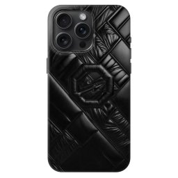 Fashion Case MagSafe Apple iPhone 15 Pro Max - OKTAGON - Puffer Blackout