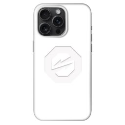 Fashion Case MagSafe Apple iPhone 15 Pro Max - OKTAGON - Ghost Logo