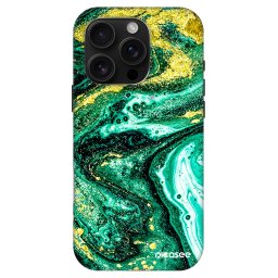 Fashion Case MagSafe Apple iPhone 16 Pro - Green Gold