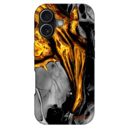Fashion Case MagSafe Apple iPhone 17 - Black Gold