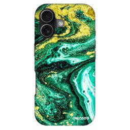 Fashion Case MagSafe Apple iPhone 17 - Green Gold